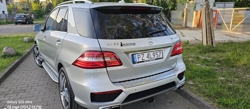 Mercedes-Benz ML cena 155000 przebieg: 163000, rok produkcji 2014 z Swarzędz małe 631